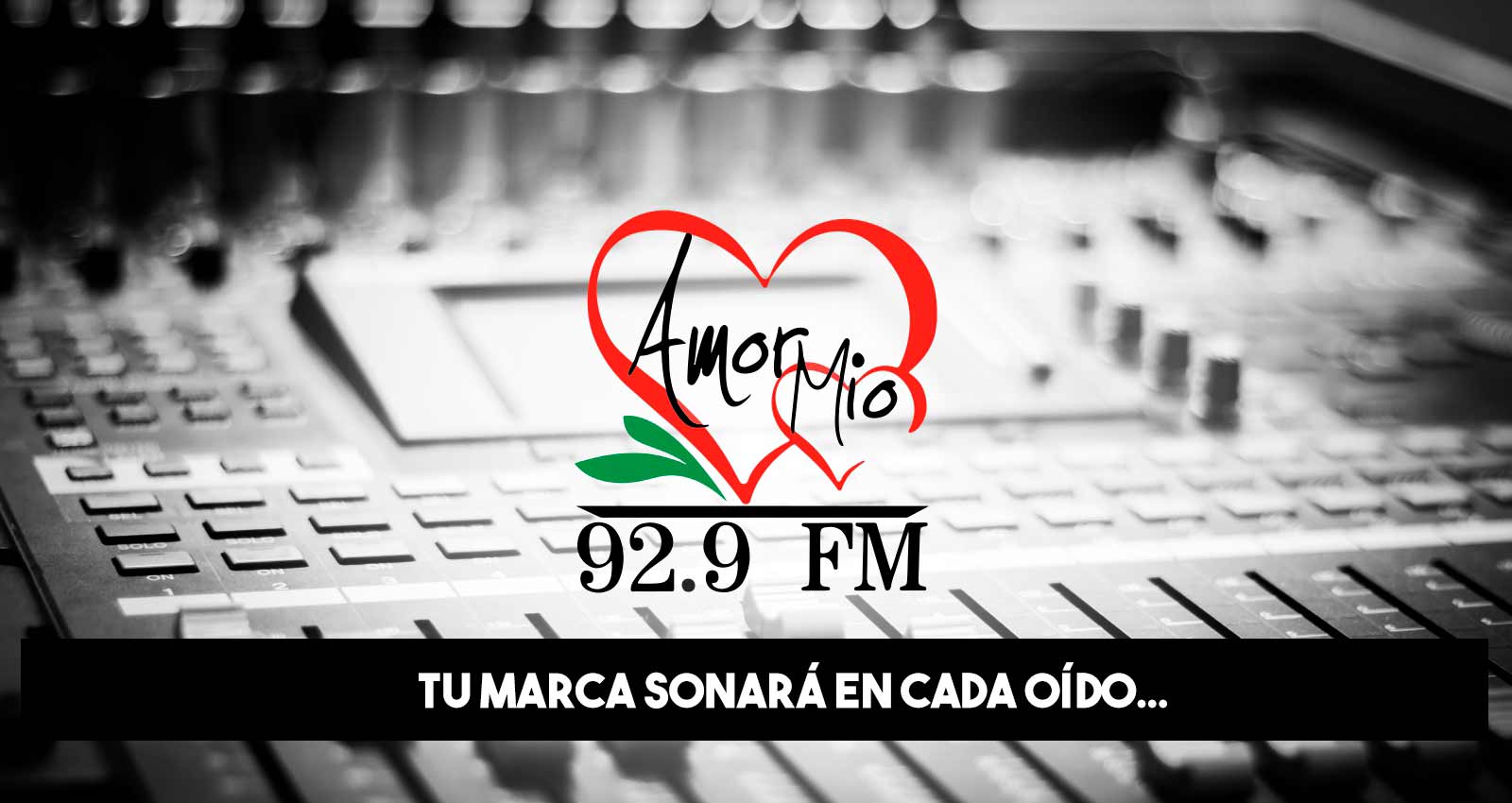 Amor Mío (Ensenada) - 92.9 FM - XHFZO-FM - Grupo Uzivra - Ensenada, Baja California